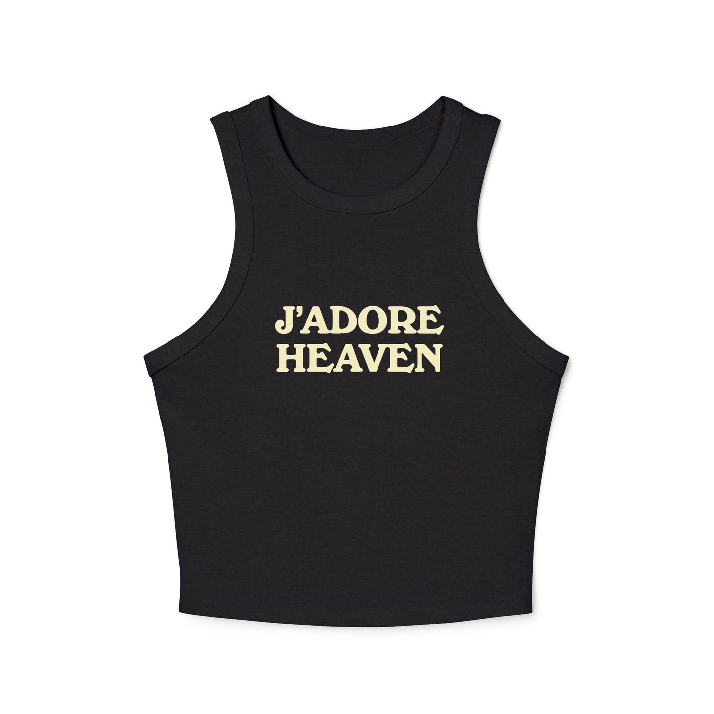 J'Adore Heaven Tank Top — Yellow Print