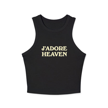 J'Adore Heaven Tank Top — Yellow Print
