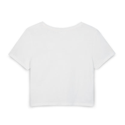 I'm It. Women's Baby Tee — Playful Pink Graphic Crop Top