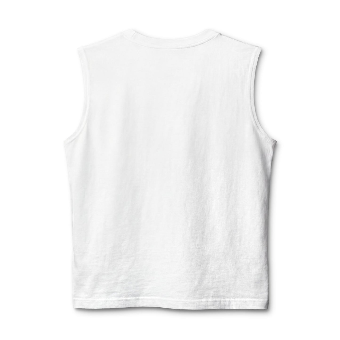 Muscle Tank — "I am heaven 7" Minimalist Graphic Tank Top