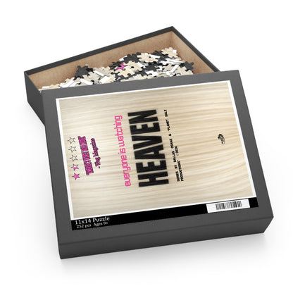 Heaven Series Poster (Blonde Edition) — "Everyone Is Watching" 120/252/500-Piece Jigsaw