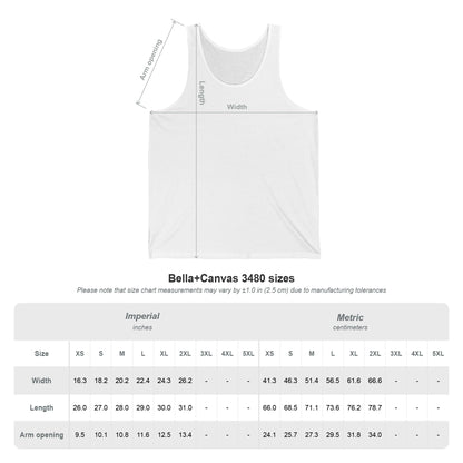 Angel Wings Heaven 7 Unisex Tank Top, Casual Summer Top, Festival Wear, Gift for Friends, Unique Graphic Tee